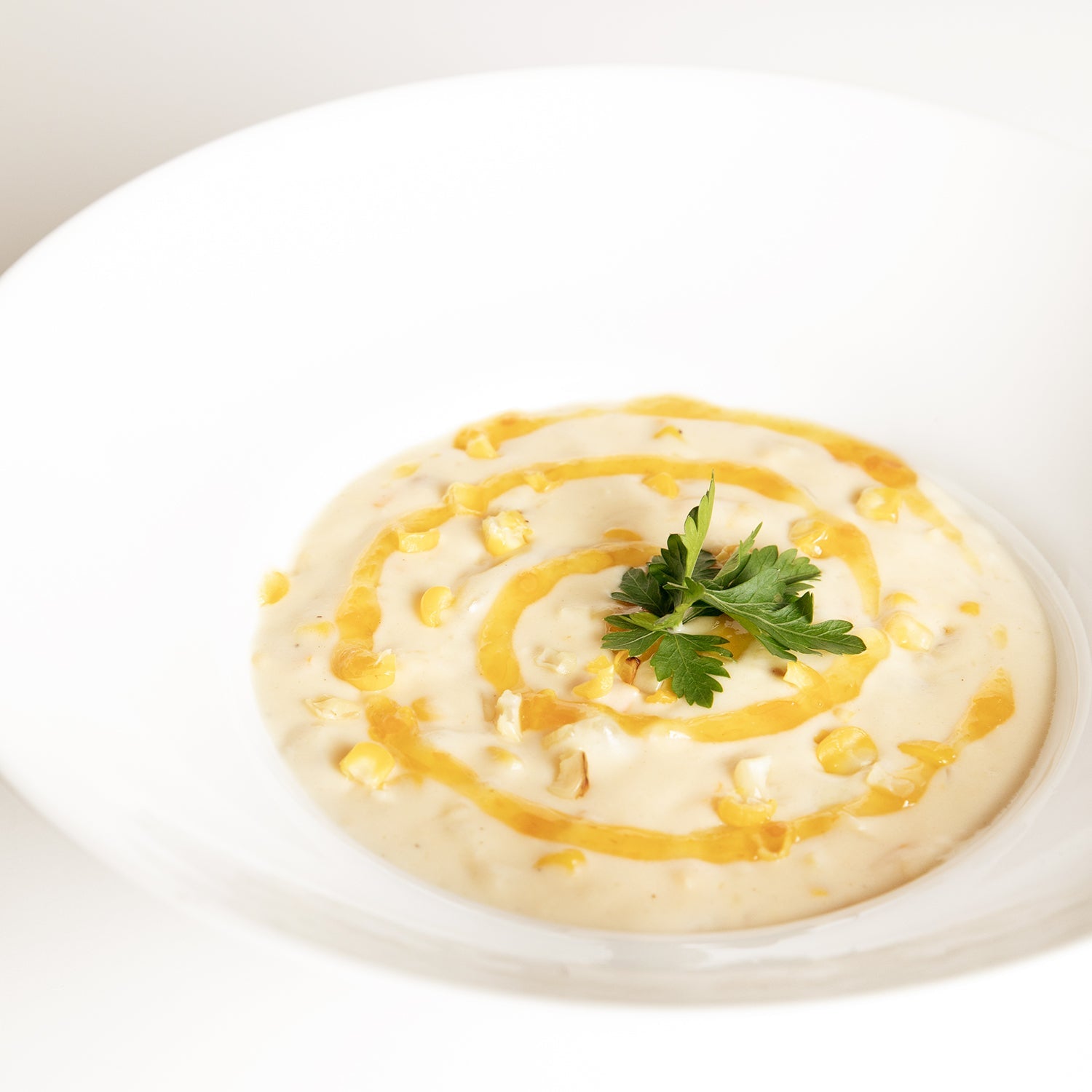 Mango Habanero Sweet Corn Chowder