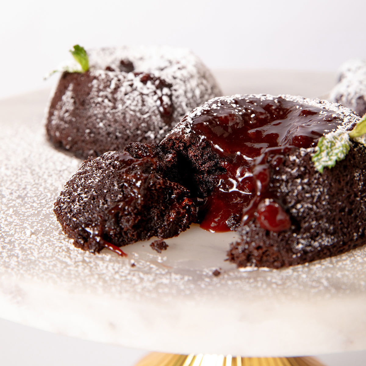 Gluten-Free Chocolate Cherry Lava Cake – Blake Hill Preserves