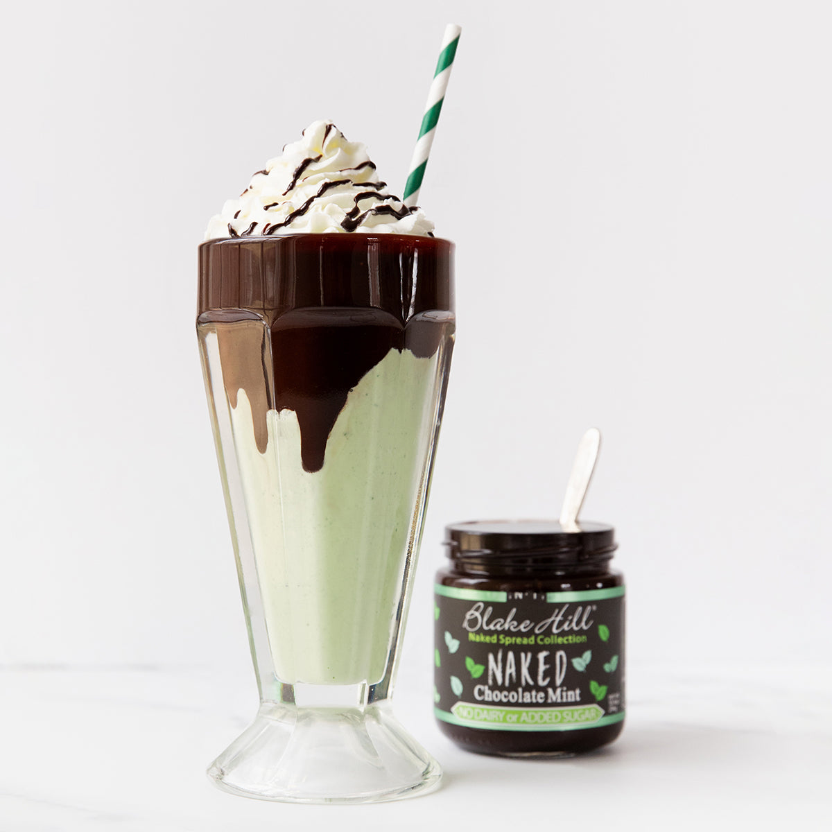 Vegan Chocolate Mint Shake