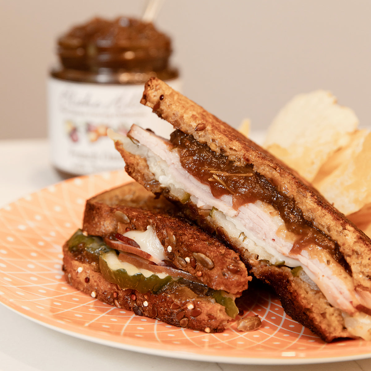 French Onion & Swiss Grilled Cheese – Blake Hill Preserves