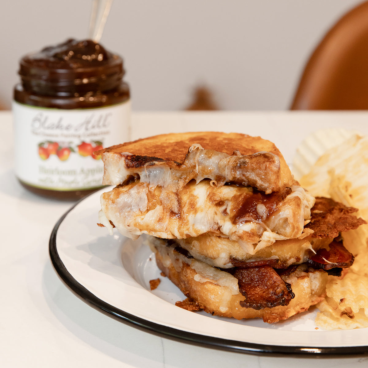 Apple & Cheddar Grilled Cheese – Blake Hill Preserves