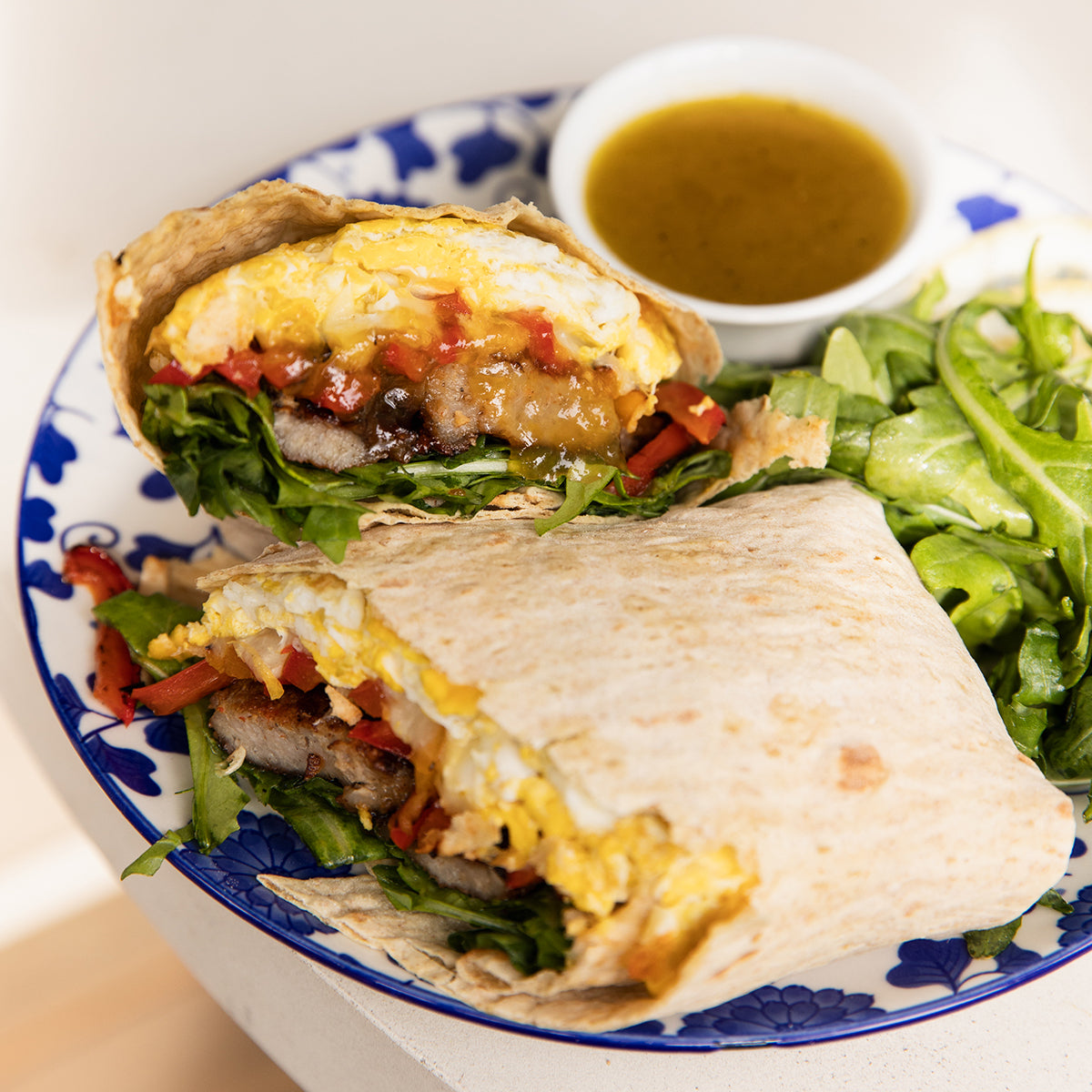 Mango Habanero Breakfast Burrito