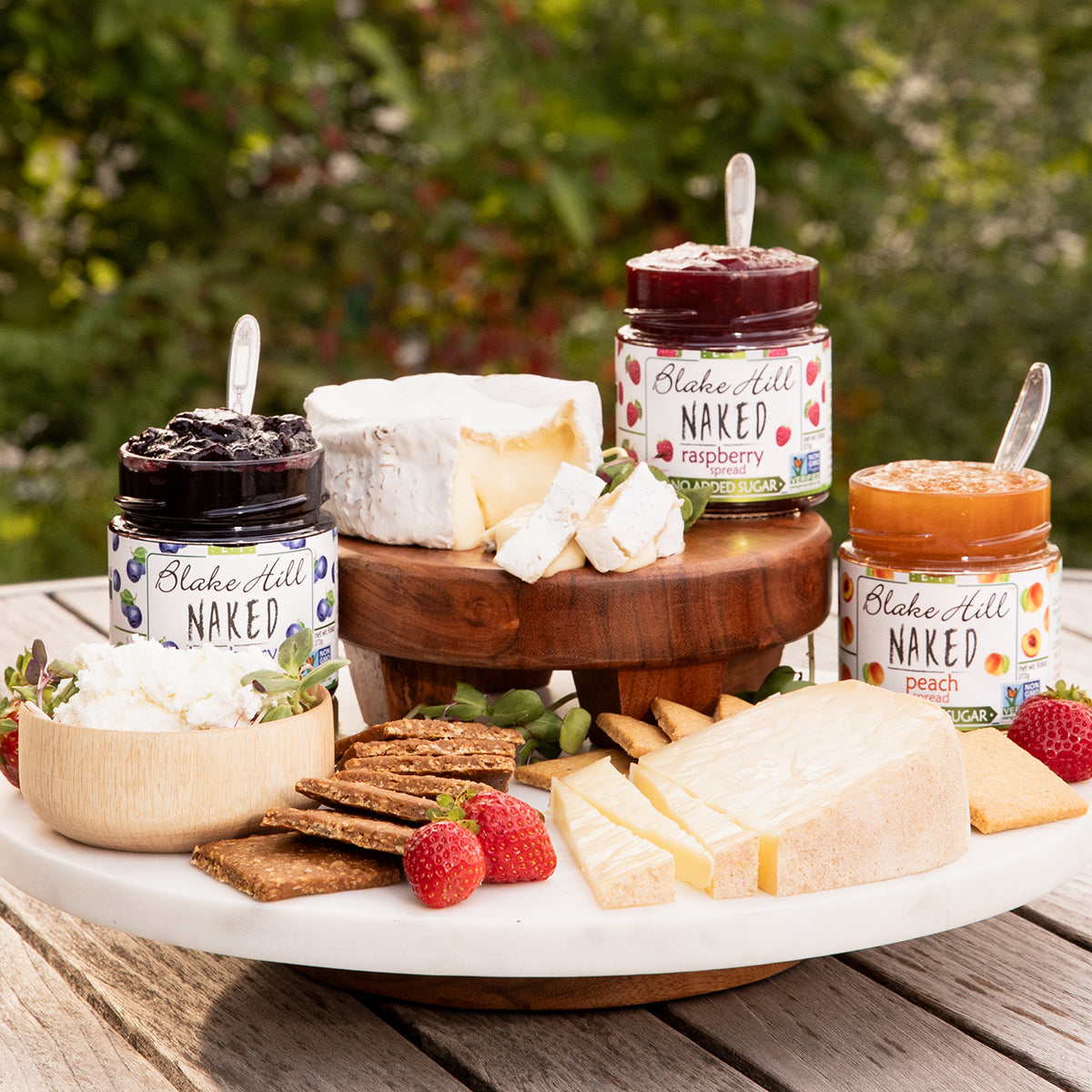 Naked Jam Cheese Board