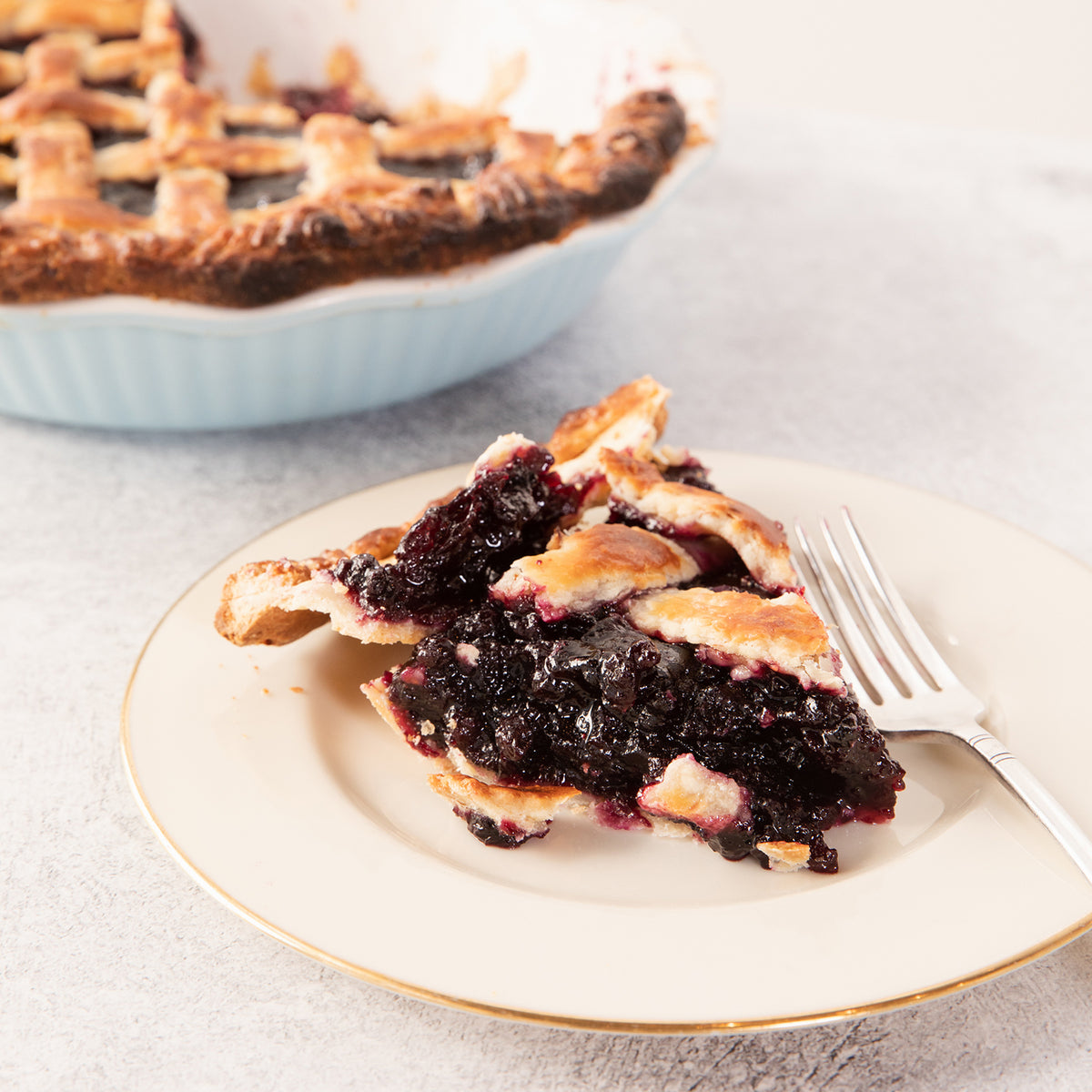Blueberry, Almond & Buttermilk Pie – Blake Hill Preserves