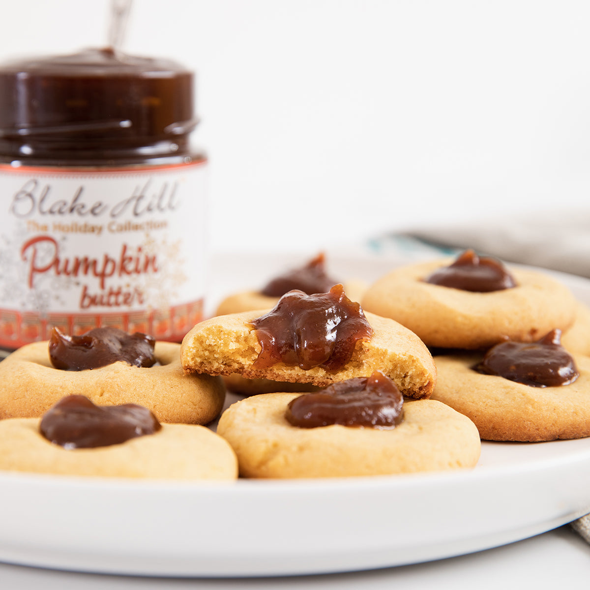 Pumpkin Maple Thumbprint Cookies – Blake Hill Preserves