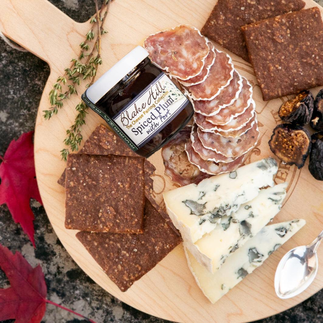 Spiced Plum with Port Cheese Board – Blake Hill Preserves