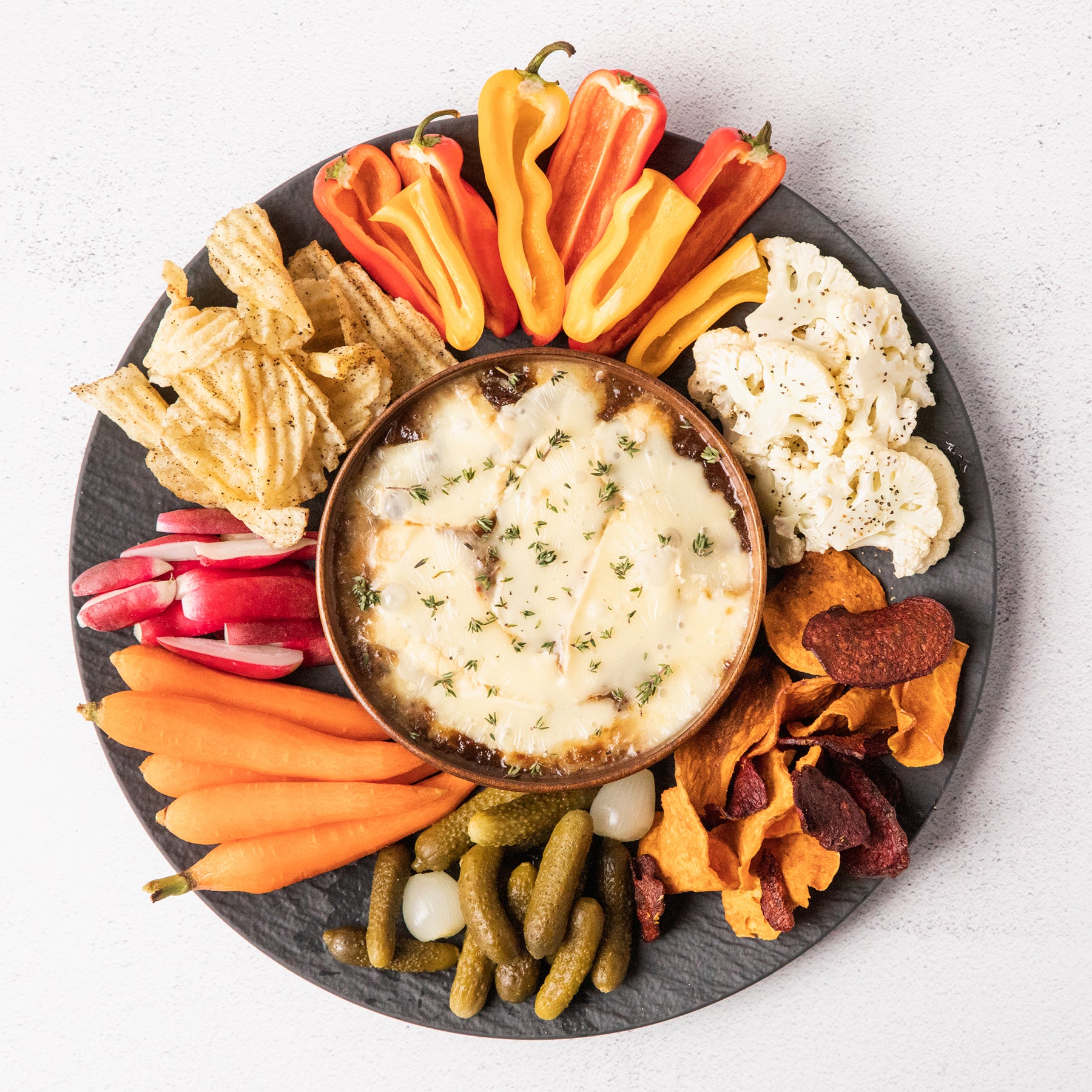 Savory Onion Confit & Willoughby Dip