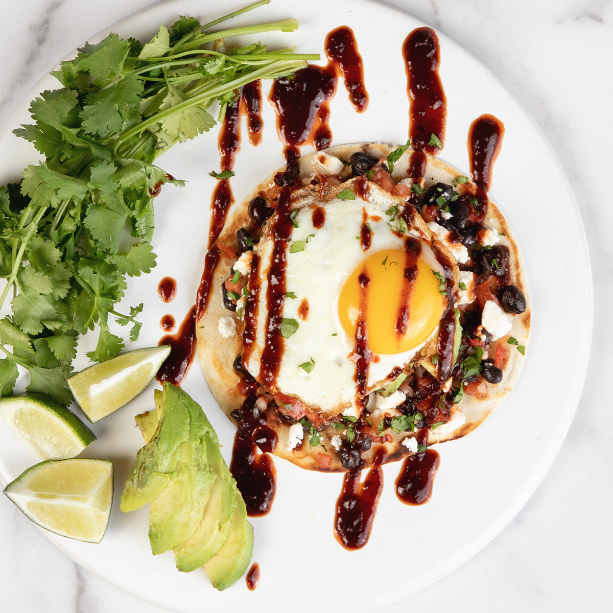 Huevos Rancheros with Chipotle Maple