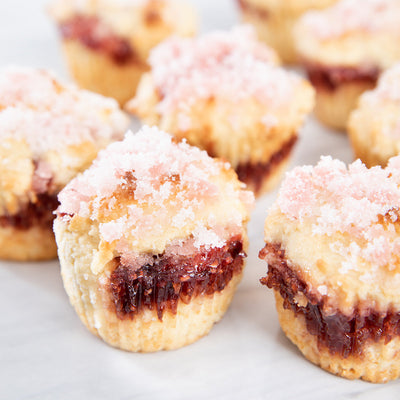 Raspberry Hibiscus Muffins