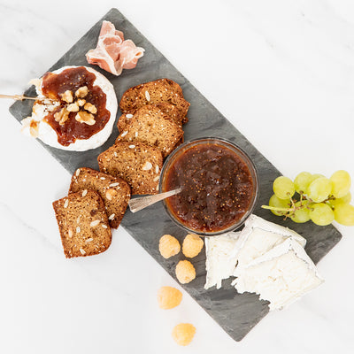 Caramelized Fig & Cypress Grove Cheese Board