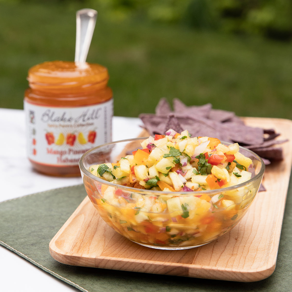 Mango Pineapple Habanero Salsa