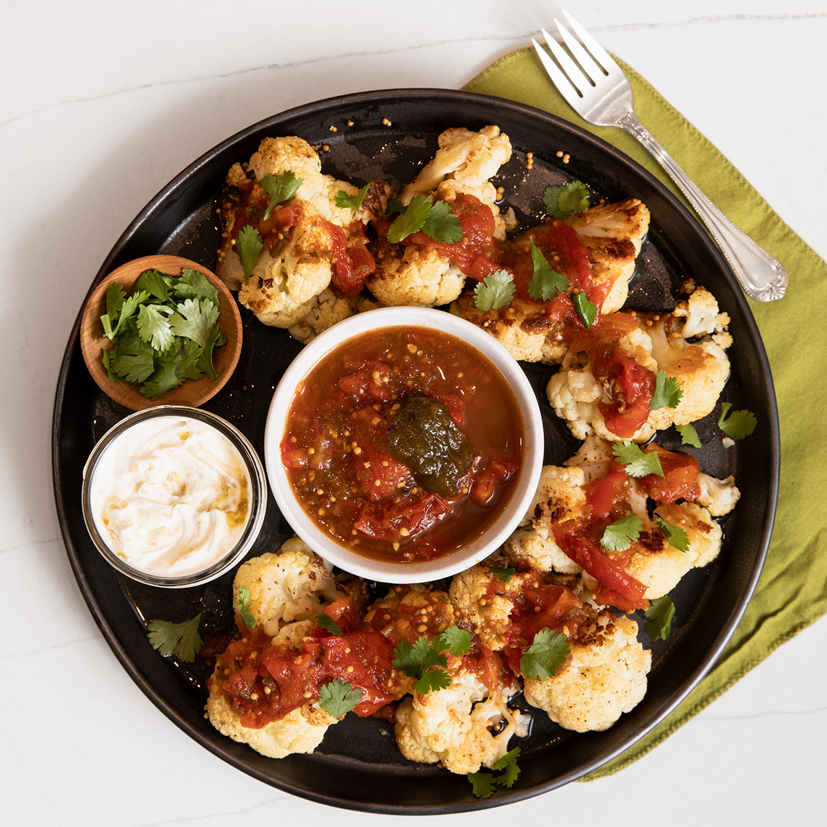 Pan-Roasted Cauliflower