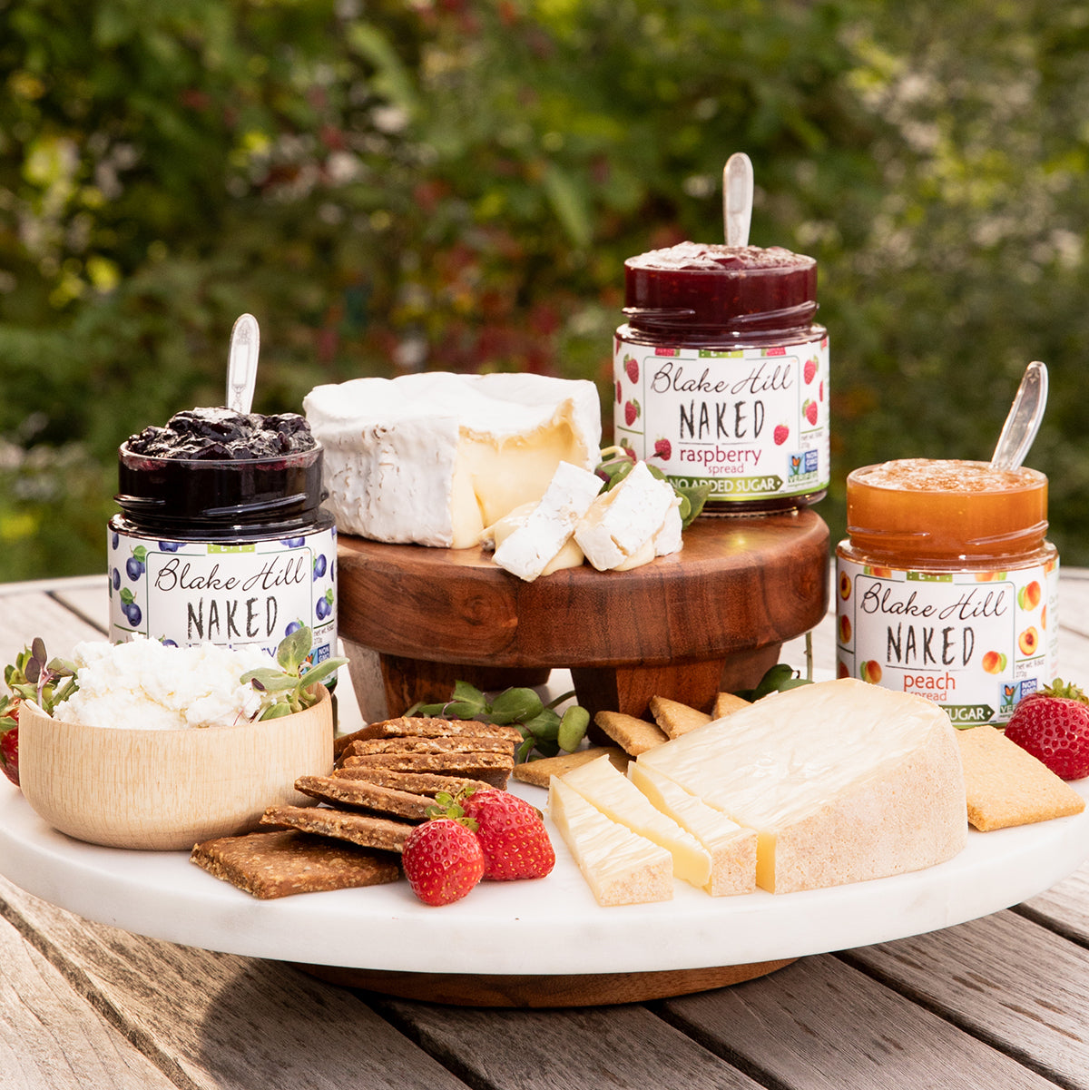 Naked Jam Cheese Board