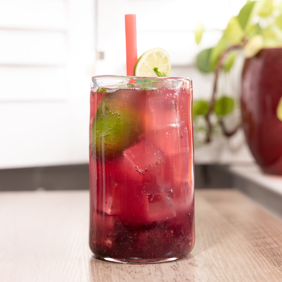Triple Berry Mojito Mocktail
