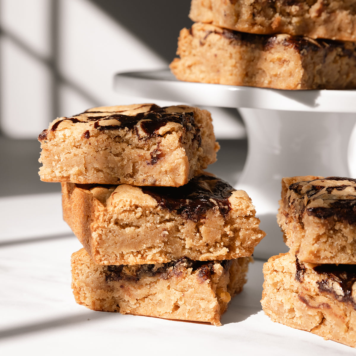 Spiced Chocolate Rum Cookie Bars