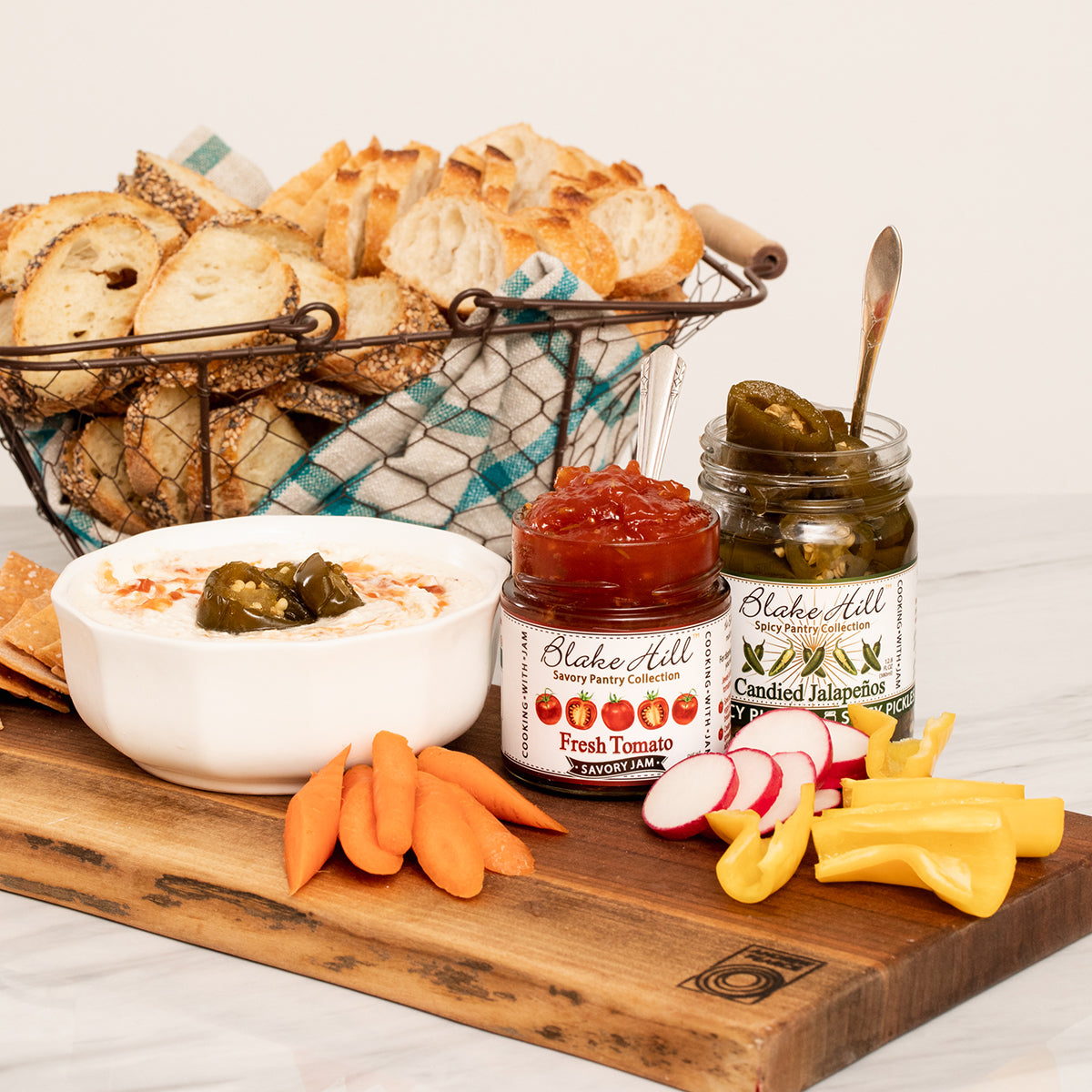 Fresh Tomato Whipped Feta Dip