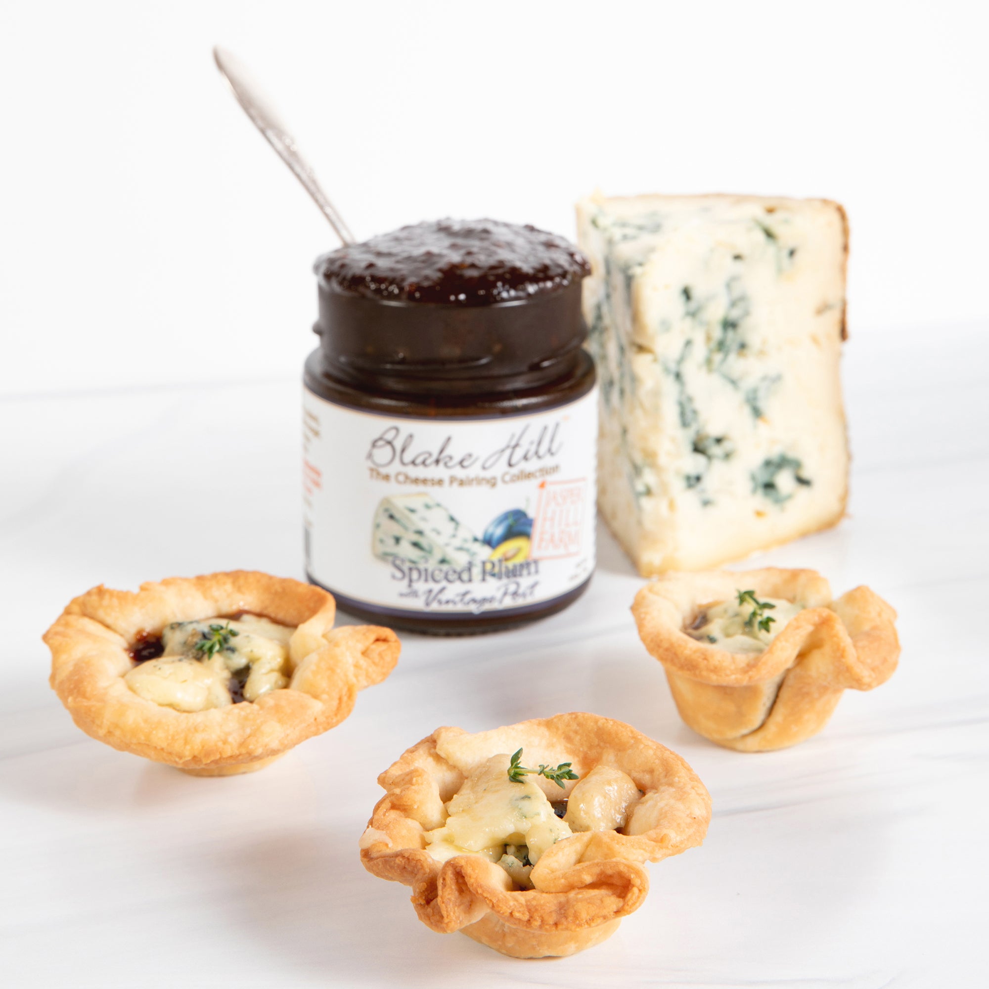 Spiced Plum & Bayley Hazen Hors D'oeuvre