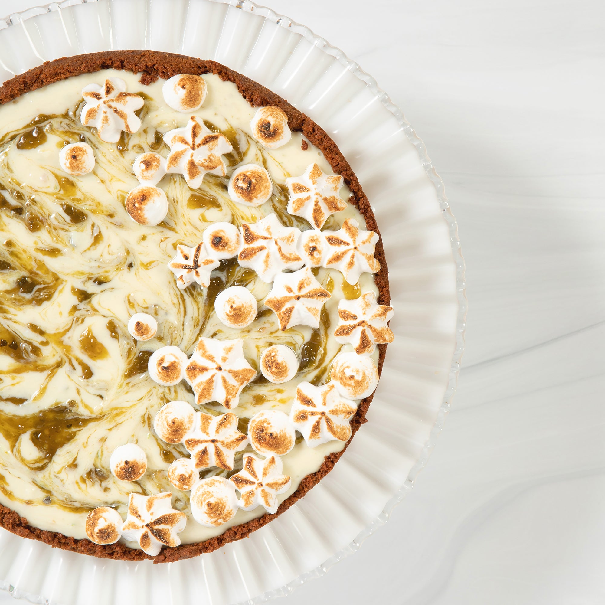 Spicy Key Lime Twist Pie