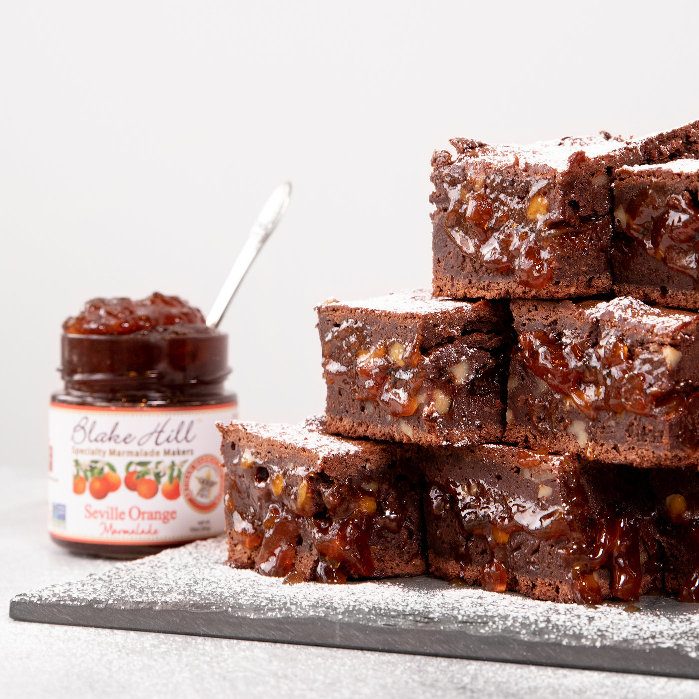 Orange Marmalade Brownies Orange Marmalade Brownies