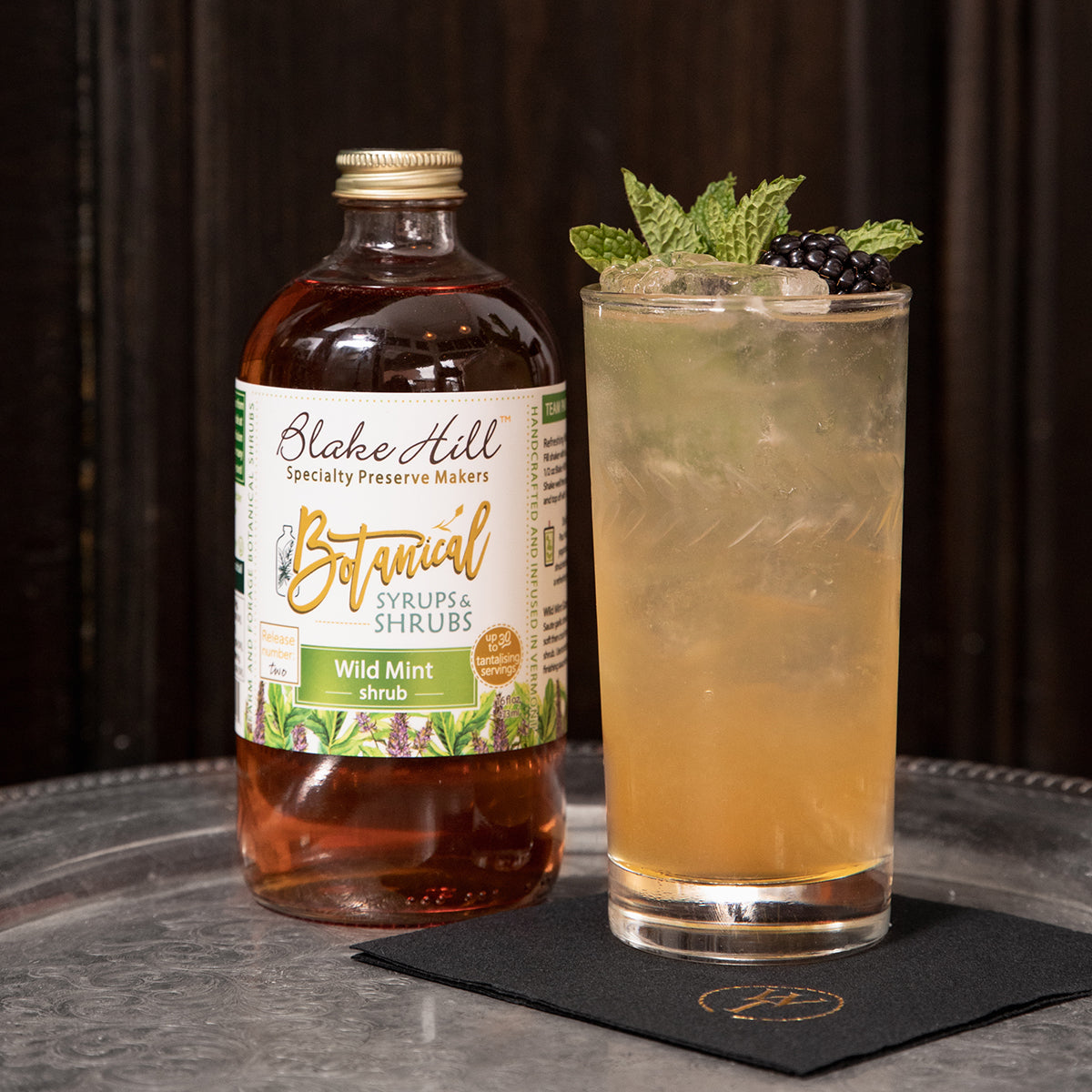 "The Forager" Shrub Cocktail