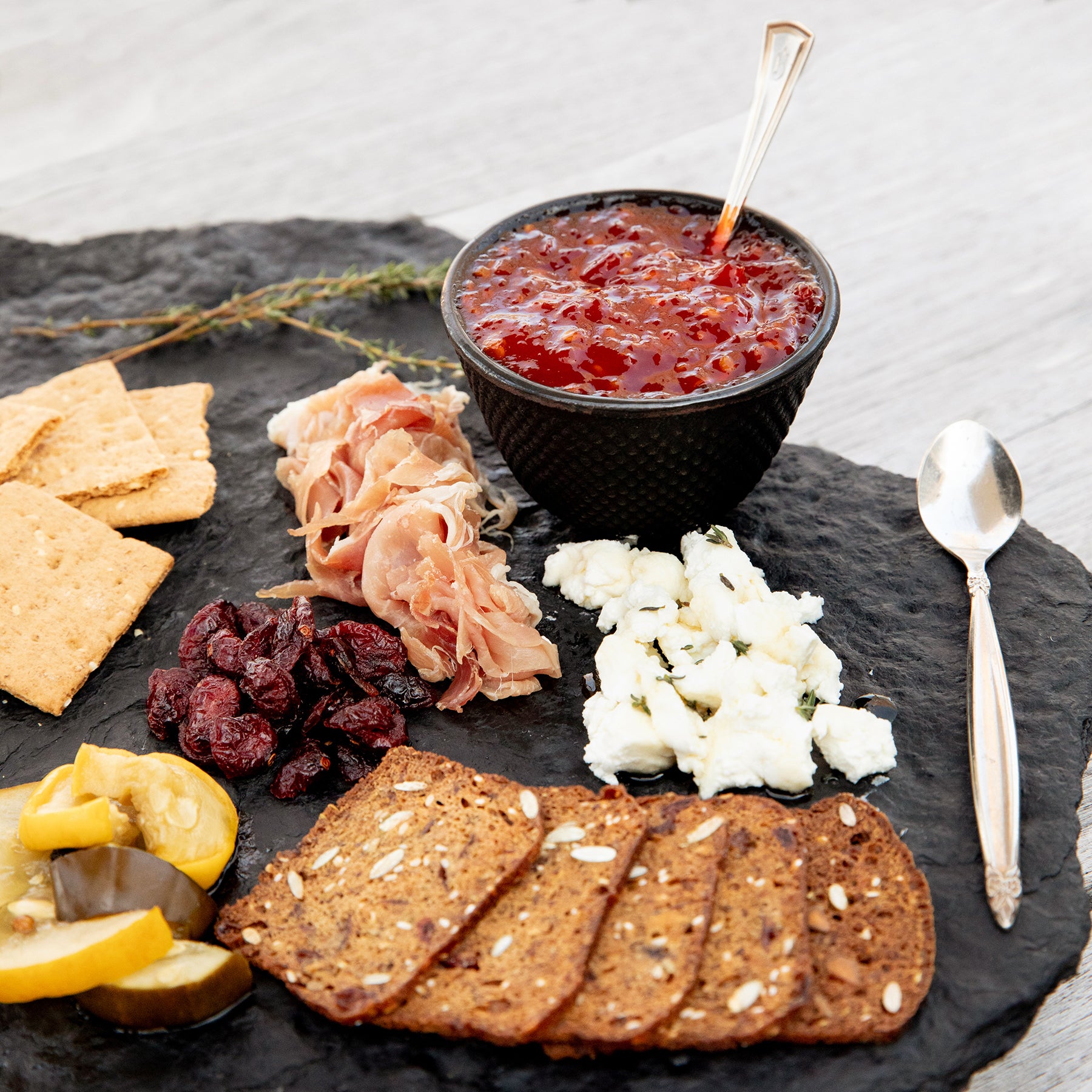 Fresno & Thai Spicy Chili Jam Cheese Board