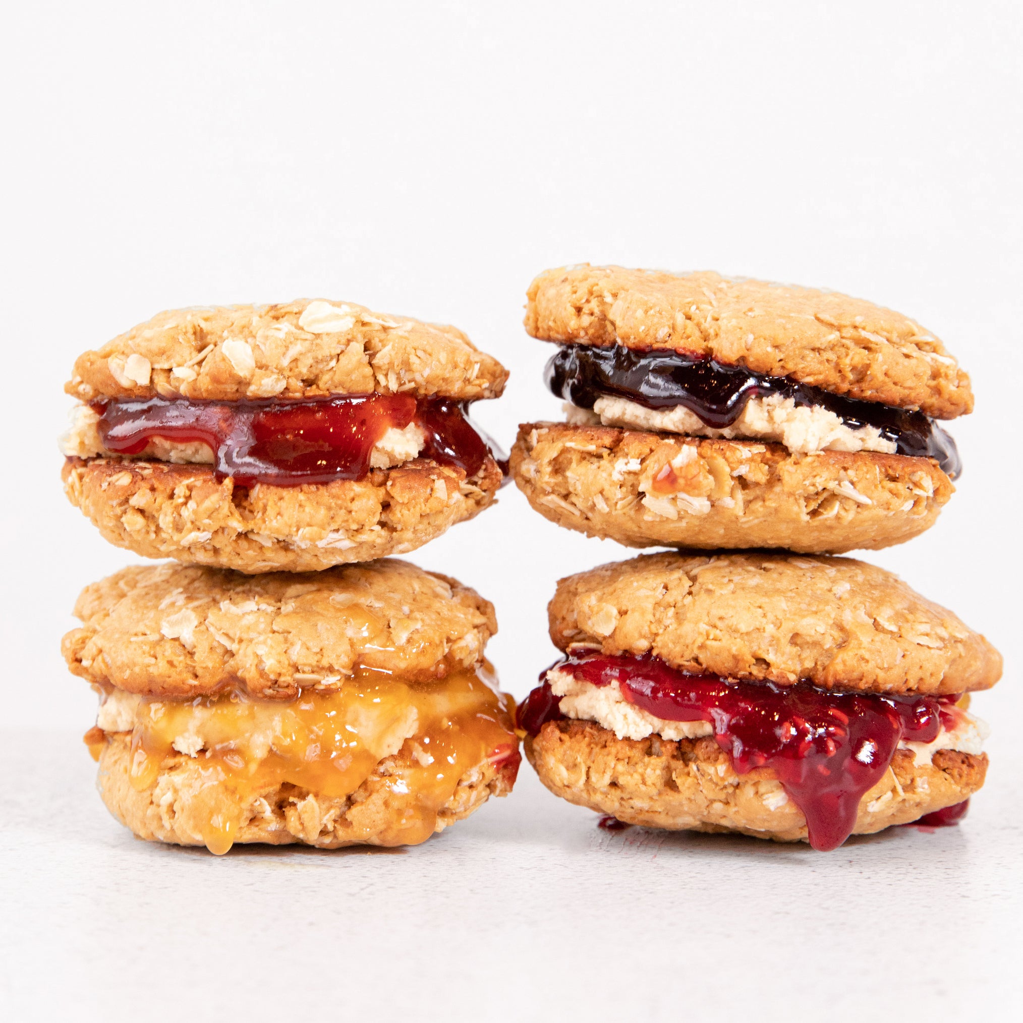 Flourless PB & Jam Cookies