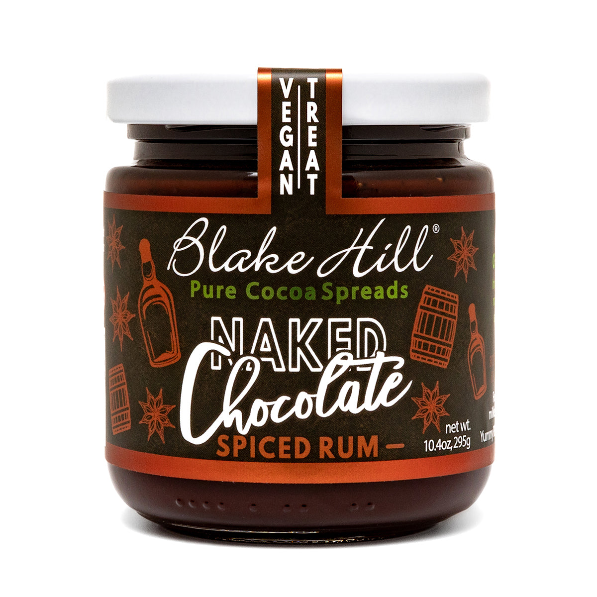 Naked Chocolate Spiced Rum Spread – Blake Hill Preserves