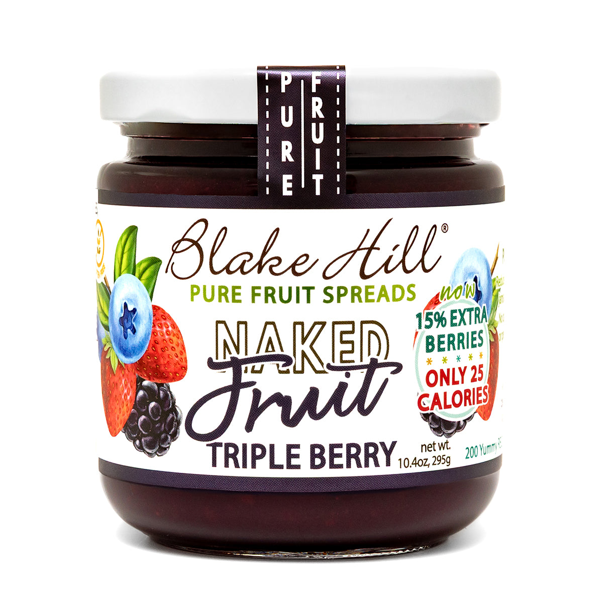 【blueberry】H.I.P by SOLIDO × LEADER Naked Blueberry Spread – Blake Hill Preserves